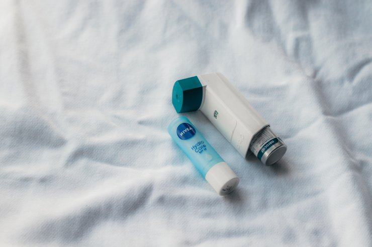 Inalatore per asma e burrocacao
